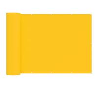 Qnhdfrt 300x200 cm Yellow Oxford Fabric Balcony Privacy Screen