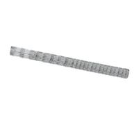 Qnhdfrt 33x5 ft Galvanized Iron Wire Mesh Garden Fence, Silver