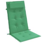 Qnhdfrt 4-Pack Green Oxford Fabric Outdoor High Back Chair Cushions