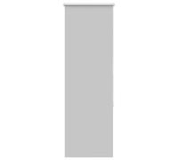 Qnhdfrt 45x175cm No-Drill Blackout Roller Shade, Light Gray Polyester