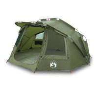 Qnhdfrt 5-Person Olive Green Fishing Tent with Groundsheet