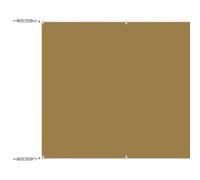 Qnhdfrt 60x1200cm Beige Oxford Fabric Roll-Up Vertical Awning