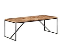 Qnhdfrt 79" Solid Acacia & Mango Wood Dining Table
