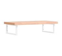 Qnhdfrt Beech Wood Floating Vanity Countertop, 100x50 cm