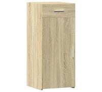 Qnhdfrt Buffet en chêne Sonoma 40 x 42,5 x 93 cm avec tiroir et porte pour cuisine, couloir et salon