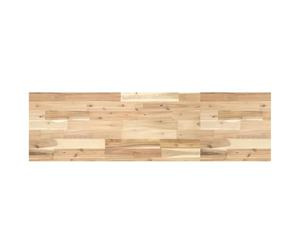 Qnhdfrt Dessus de Table 140x40x4 cm Rectangulaire en Bois Massif d'Acacia Non Traité, Plateau de Remplacement pour Table de Salle à Manger, Bureau et Projet DIY Maison ou Bureau