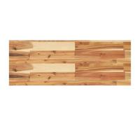 Qnhdfrt Dessus de Table rectangulaire 80x30x4 cm en Bois d'acacia Massif - Plateau de Table de Remplacement Non traite pour Bureau, Table de Salle a Manger ou Meuble Professionnel