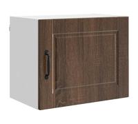 Qnhdfrt Engineered Wood Kitchen Wall Cabinet, Brown Oak