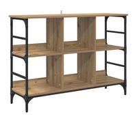 Qnhdfrt Engineered Wood Sideboard Buffet Cabinet with Doors, Artisan Oak
