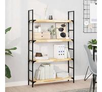 Qnhdfrt Étagère flottante rectangulaire en bois d'acacia massif non traité 80 x 20 x 4 cm Étagère murale étroite pour cuisine, salle de bain, salon