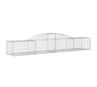 Qnhdfrt Galvanized Steel Arched Gabion Baskets, 11-Pack