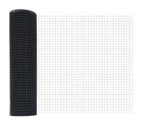 Qnhdfrt Gray Welded Wire Fence, 33ft x 20in Metal Mesh Roll