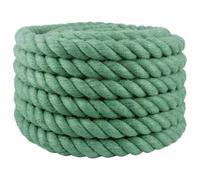Qnhdfrt Green 3-Ply Natural Jute Twine for Crafts and Gardening