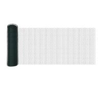 Qnhdfrt Green PVC Hexagonal Garden Fence Wire Mesh, 0.5 x 10m