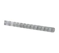 Qnhdfrt Hot-Dip Galvanized Iron Garden Fence, 10x1.4m