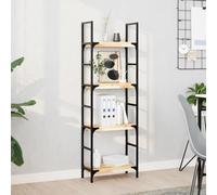 Qnhdfrt Lot de 2 étagères flottantes 40 x 20 x 4 cm en bois massif d'acacia non traité - Design moderne - Robuste et durable - Pour salon, cuisine, salle de bain et bureau