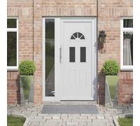 Qnhdfrt Lot de 2 jardinières argentées 30 x 30 x 75 cm en acier galvanisé pour jardin, terrasse, balcon, design moderne, robuste, pour décoration extérieure