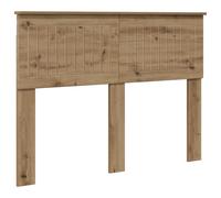 Qnhdfrt Modern Engineered Wood Headboard, 123x7x90 cm, Artisan Oak