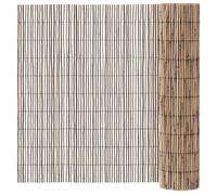 Qnhdfrt Natural Reed Garden Fence, 20x3 ft Outdoor Privacy Screen Roll