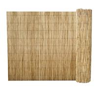 Qnhdfrt Natural Reed Garden Fence, 3.3x16.4 ft Privacy Screen Roll