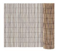 Qnhdfrt Natural Reed Garden Fence Privacy Screen, 10x2.6 ft