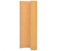 Qnhdfrt PVC Double-Sided Garden Privacy Fence, Yellow, 110x300 cm
