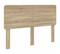Qnhdfrt Rectangular Engineered Wood Headboard, Sonoma Oak