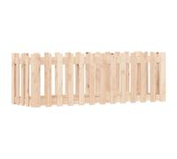 Qnhdfrt Rectangular Solid Pine Wood Raised Garden Bed, 150x50x50cm