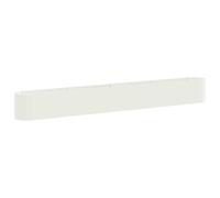 Qnhdfrt Rectangular Steel Raised Garden Bed, 360x40x40 cm, White