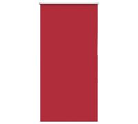 Qnhdfrt Red Polyester Blackout Roller Shade for Windows, No Drill