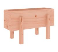 Qnhdfrt Solid Douglas Fir Rectangular Garden Planter, 62x30x38 cm | Designed for growing vegetables, flowers, and herbs on outdoor patios, balconies, and yards.