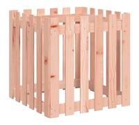 Qnhdfrt Solid Douglas Fir Square Garden Planter, 60x60x60 cm