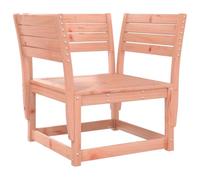 Qnhdfrt Solid Douglas Fir Wood Modular Outdoor Armchair