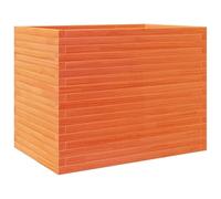 Qnhdfrt Solid Pine Wood Raised Garden Bed, Brown