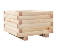 Qnhdfrt Solid Pine Wood Square Garden Planter Box