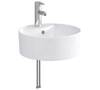 Qnhdfrt Square Chrome Metal Vessel Sink with Faucet and Pop-Up Drain