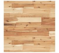 Qnhdfrt Square Solid Acacia Wood Table Top, 60x60x4 cm