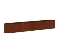 Qnhdfrt Steel Raised Garden Bed 280x40x40cm Bottomless Planter Box