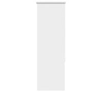 Qnhdfrt Store occultant 40 x 130 cm - Klemmfix - Sans perçage - Store brise-vue pour fenêtre - Montage avec supports de serrage ou vis - Blanc - Polyester