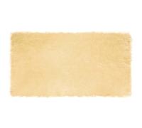 Qnhdfrt Tapis en peau de mouton synthétique - Crème - 80 x 150 cm - Aspect peau d'agneau - 100 % polyester - 6 cm de haut - Poils doux - Moderne - Pour salon, chambre à coucher, couloir et salle à