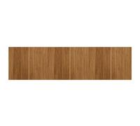 Qnhdfrt Tapis rectangulaire marron 80 x 300 cm en bambou - Design moderne - Antidérapant - Robuste et durable - Pour salon, chambre à coucher, couloir