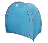 Qnhdfrt Tente à vélo 210 x 90 x 174 cm, garage pour vélo pour jardin et camping, abri de vélo portable en polyester, tente de rangement bleue pour ranger les vélos