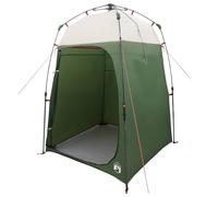 Qnhdfrt Tente de Douche de Camping 2 Personnes Cabine d'Essayage Portable et Pliable Abri d'Intimité Instantané Vert pour Randonnée Plein Air 160x160x227 cm