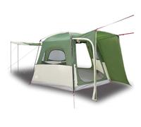 Qnhdfrt Tente de voiture pour 4 personnes, tente de camping pour voiture, tente arrière avec polyester 185T et revêtement PU, auvent avec passe-câble, tente d'extérieur pour voyages sur route, 410 x