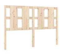Qnhdfrt Tête de lit 140 x 100 cm en pin massif non traité, à monter soi-même, dossier, lit de 140 cm