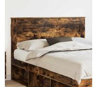 Qnhdfrt Tête de lit 160 cm en bois de chêne fumé - Dossier moderne pour chambre à coucher - Facile à nettoyer - Robuste et durable - Pour chambre à coucher, chambre d'amis, chambre d'adolescent