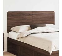 Qnhdfrt Tête de lit 160 cm marron aspect chêne en bois - Design simple moderne - Robuste et durable - Pour chambre à coucher, chambre d'amis, chambre d'adolescent