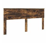 Qnhdfrt Tête de lit 180 cm en bois de chêne fumé, moderne, durable et facile d'entretien, pour chambre à coucher, appartements urbains et maisons contemporaines