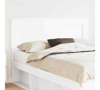 Qnhdfrt Tête de lit blanche 160 cm en bois - Design moderne - Durable - Facile d'entretien - Montage en quelques minutes - Pour chambre à coucher, chambre d'adolescent et chambre d'amis