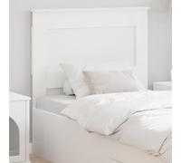 Qnhdfrt Tête de lit blanche 83 x 7 x 100 cm en bois - Design moderne avec surface lisse et construction robuste - Pour chambre à coucher - Crée une oasis de bien-être calme